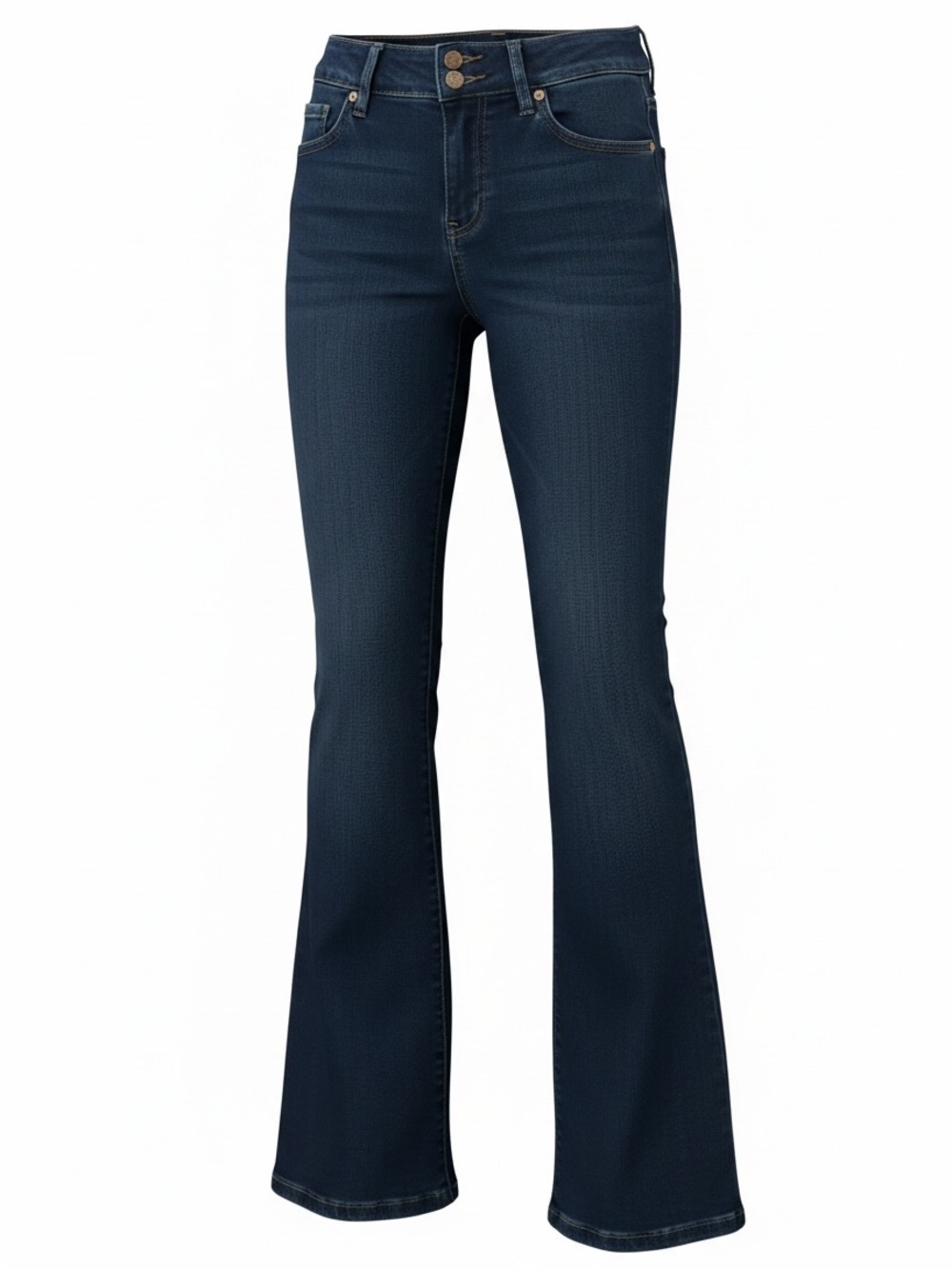 BCBGeneration Dark Indigo Flare Jeans